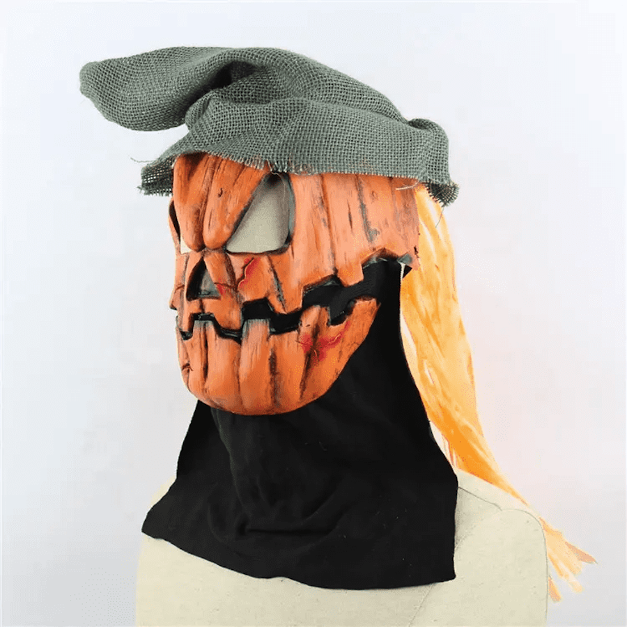 Oíche Shamhna pumpkin masc aghaidh scary